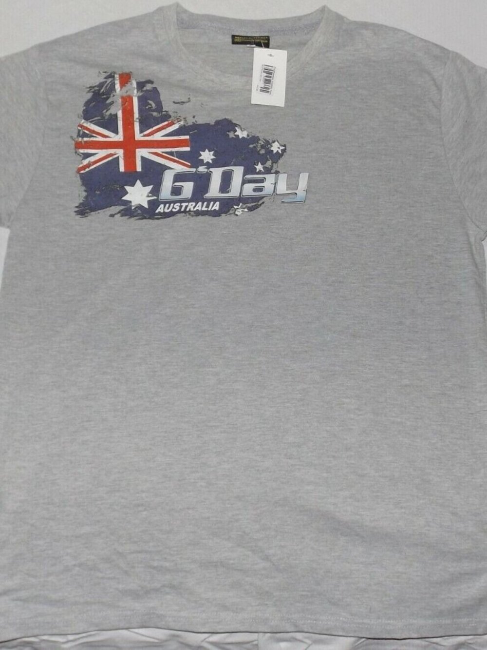 Hoxley Australia G'Day Grey T Shirt Size XL FeatherDale Sydney Wildlife #14